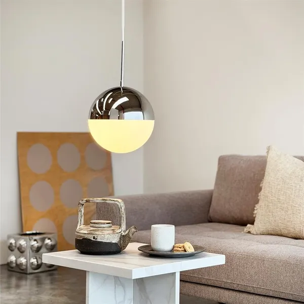 Nova D25 Pendant Opal/Chrome