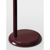 Spot Side Table Burgundy