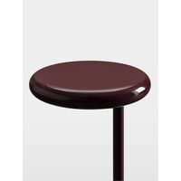 Spot Side Table Burgundy