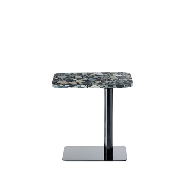 Stone Sidebord Rektangulær Pebble/Black