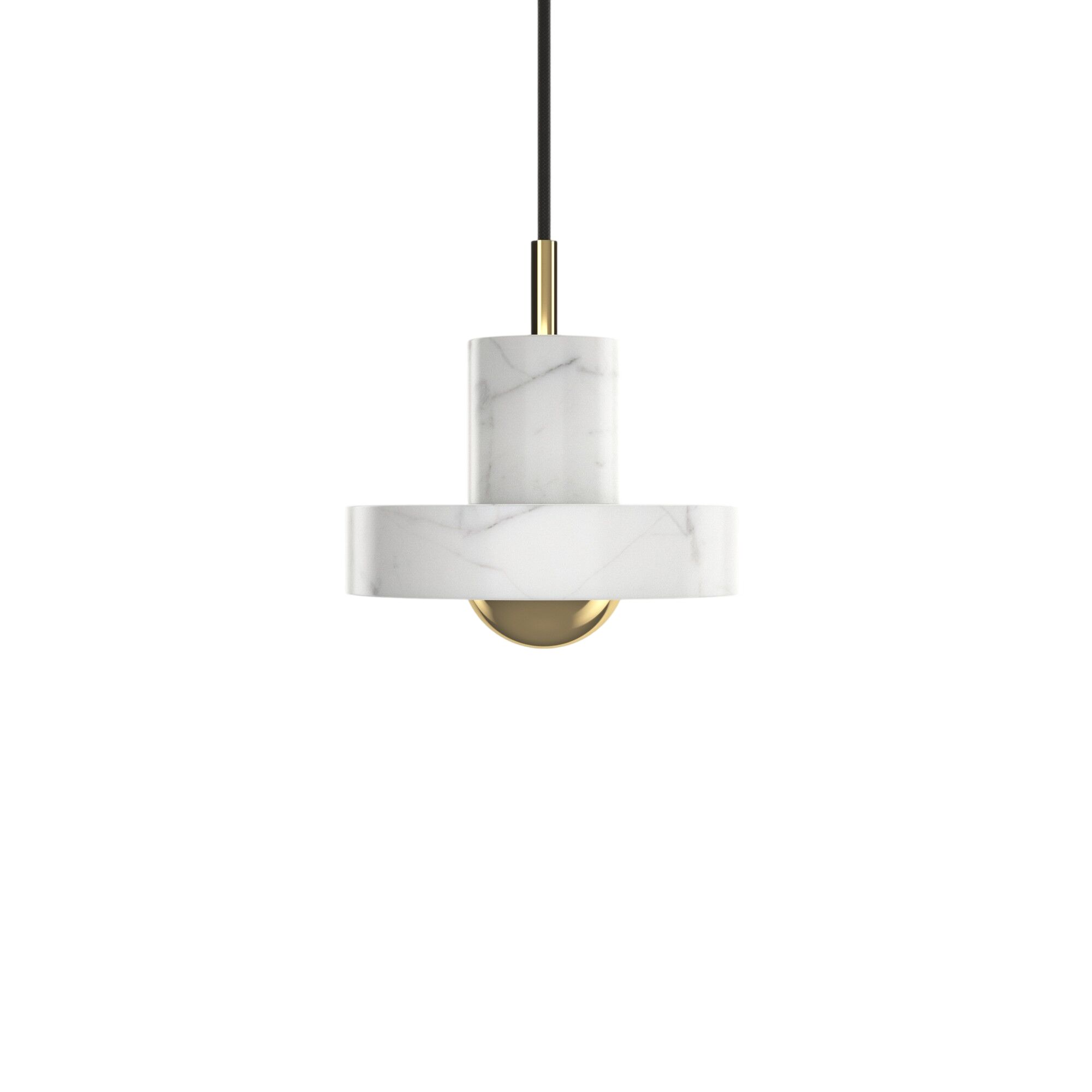 Stone Pendant Gold