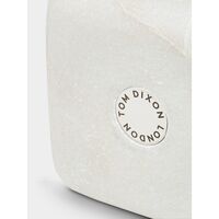Stone Stacking Candle Holder White