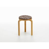 Zebra Sittdyna 35x35 Brun/Vit