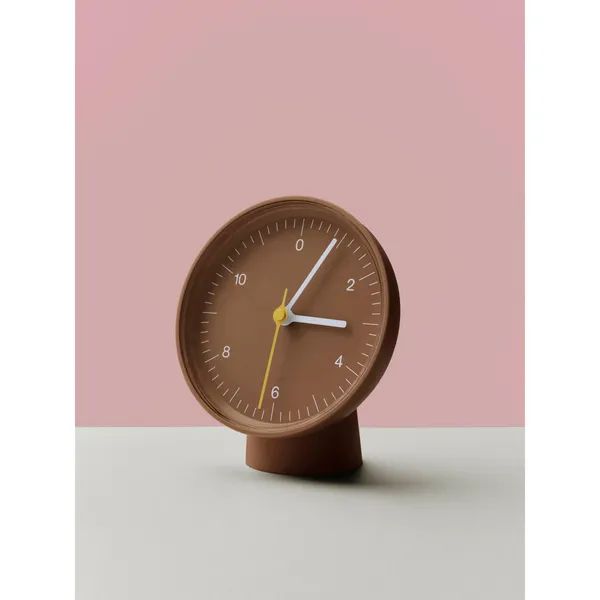 Table Clock (Recycled) Brown