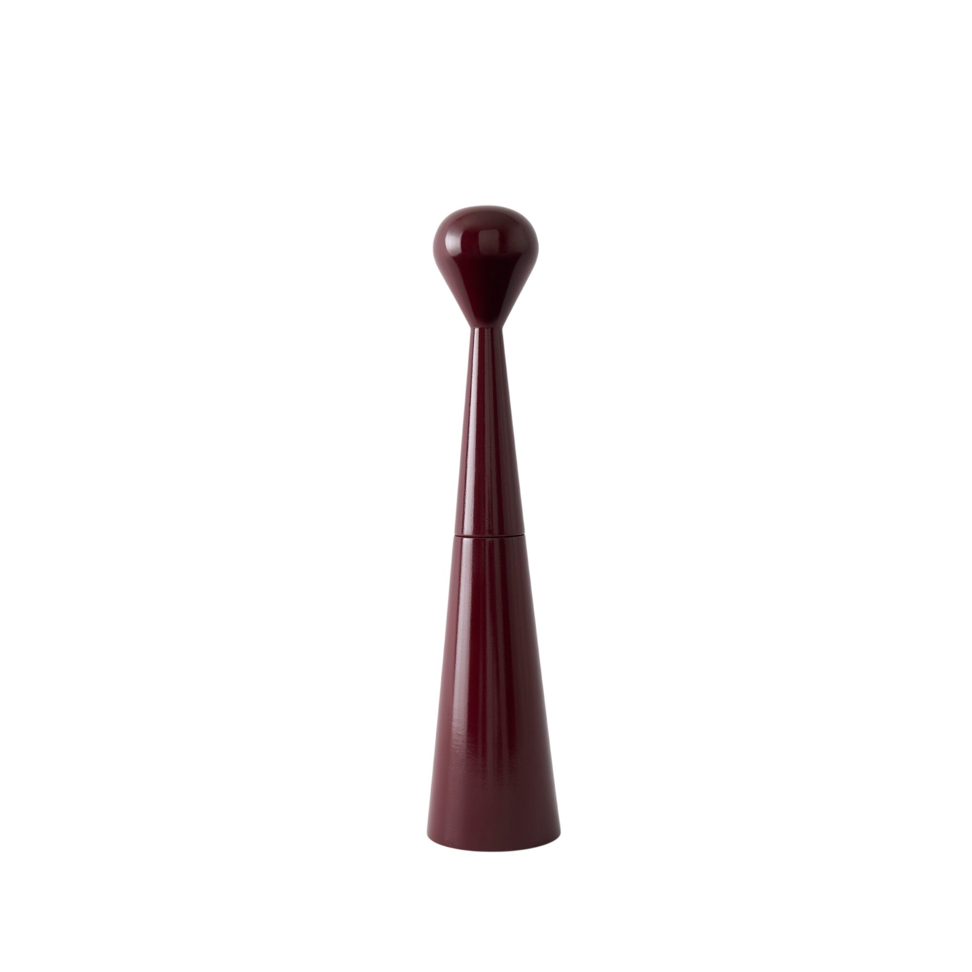 Mill Grinder Tall Burgundy