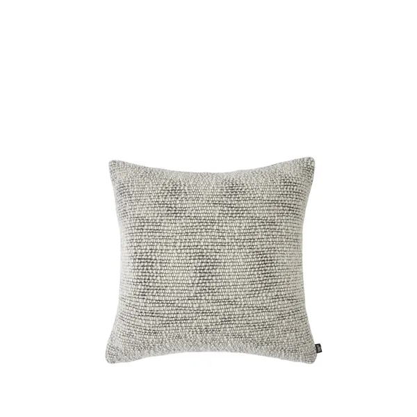 Thread Cushion 50x50 cm Schwarz/Weiß