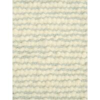 Thread Kissen 50x50 cm Blau/Weiß