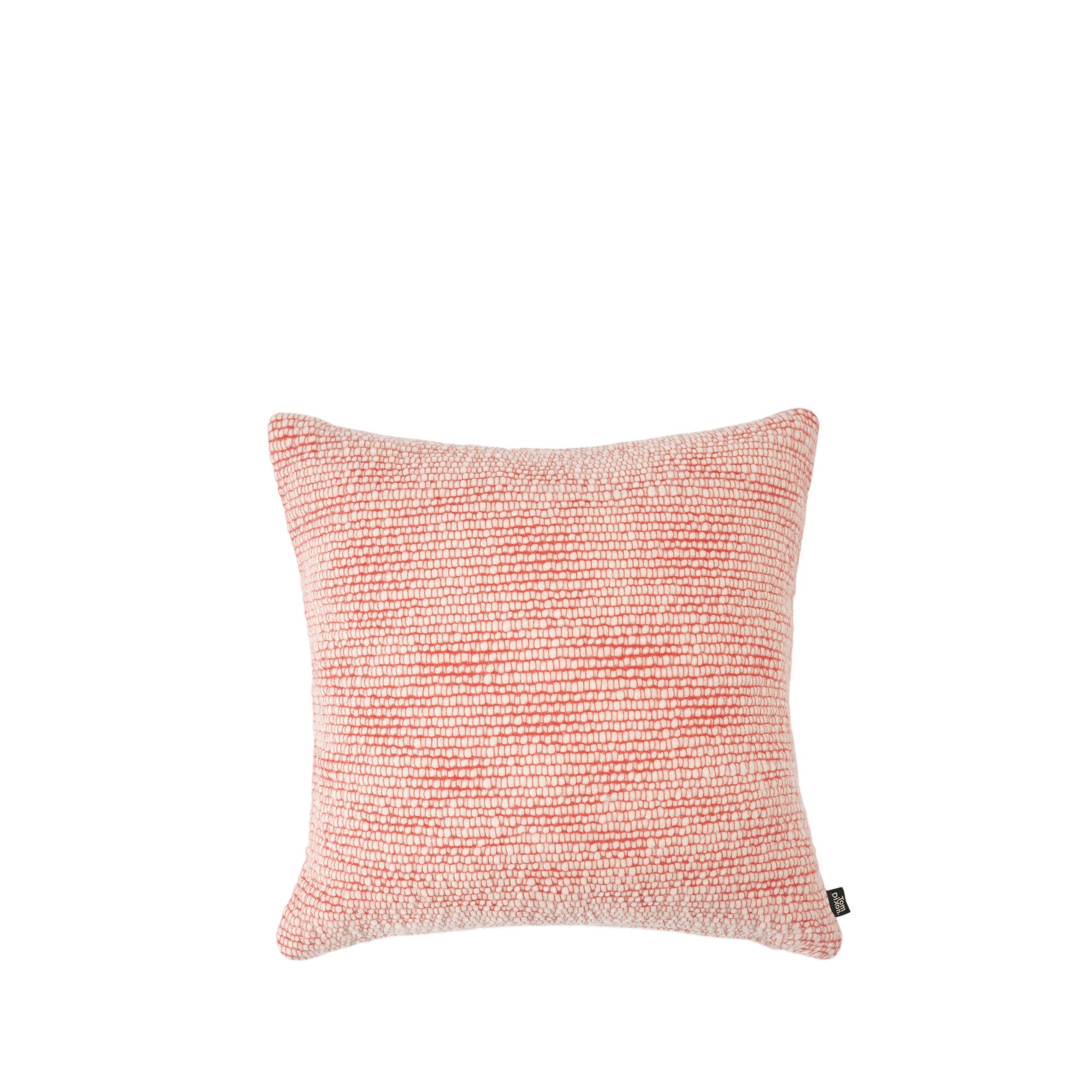 Thread Cushion 50x50 cm Orange/White