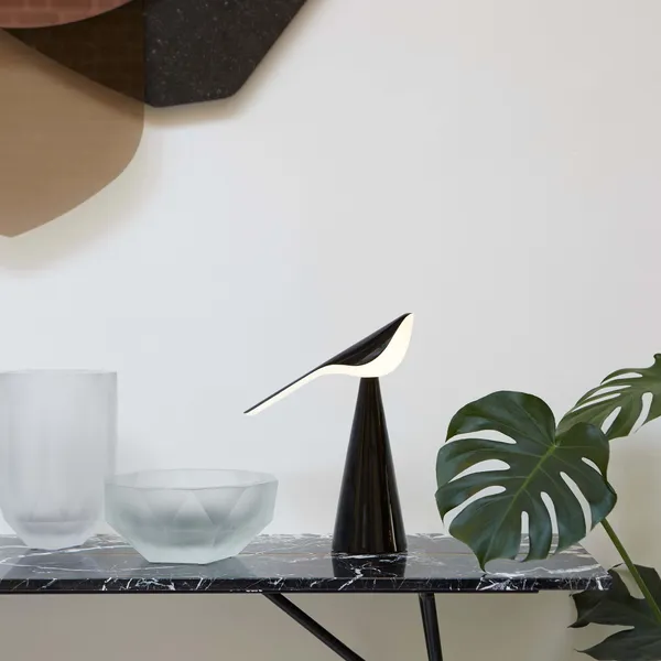 TIKI T2 Tragbare Lampe H30 Schwarz