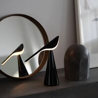 TIKI T2 Tragbare Lampe H30 Schwarz