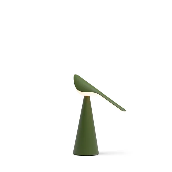 Tiki T2 Transportable Lampe H30 Matt Olivgrün