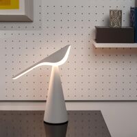 TIKI T2 Tragbare Lampe H30 Weiß