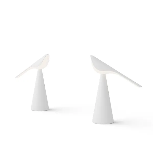 TIKI T2 Tragbare Lampe H30 Weiß