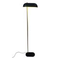 Arch gulvlampe, sort/messing