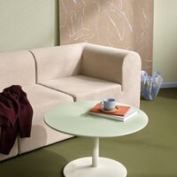 Panton Couchtisch Ø60 38L-Snow Laminate
