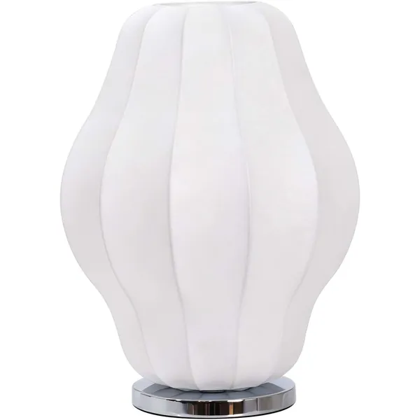 Bloom Table Lamp White/Chrome
