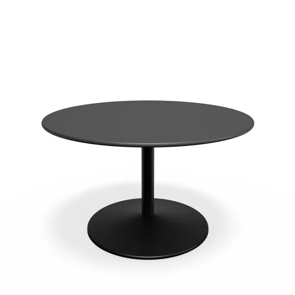 Panton Sofabord Ø75 4023-Forbo Nero Linoleum