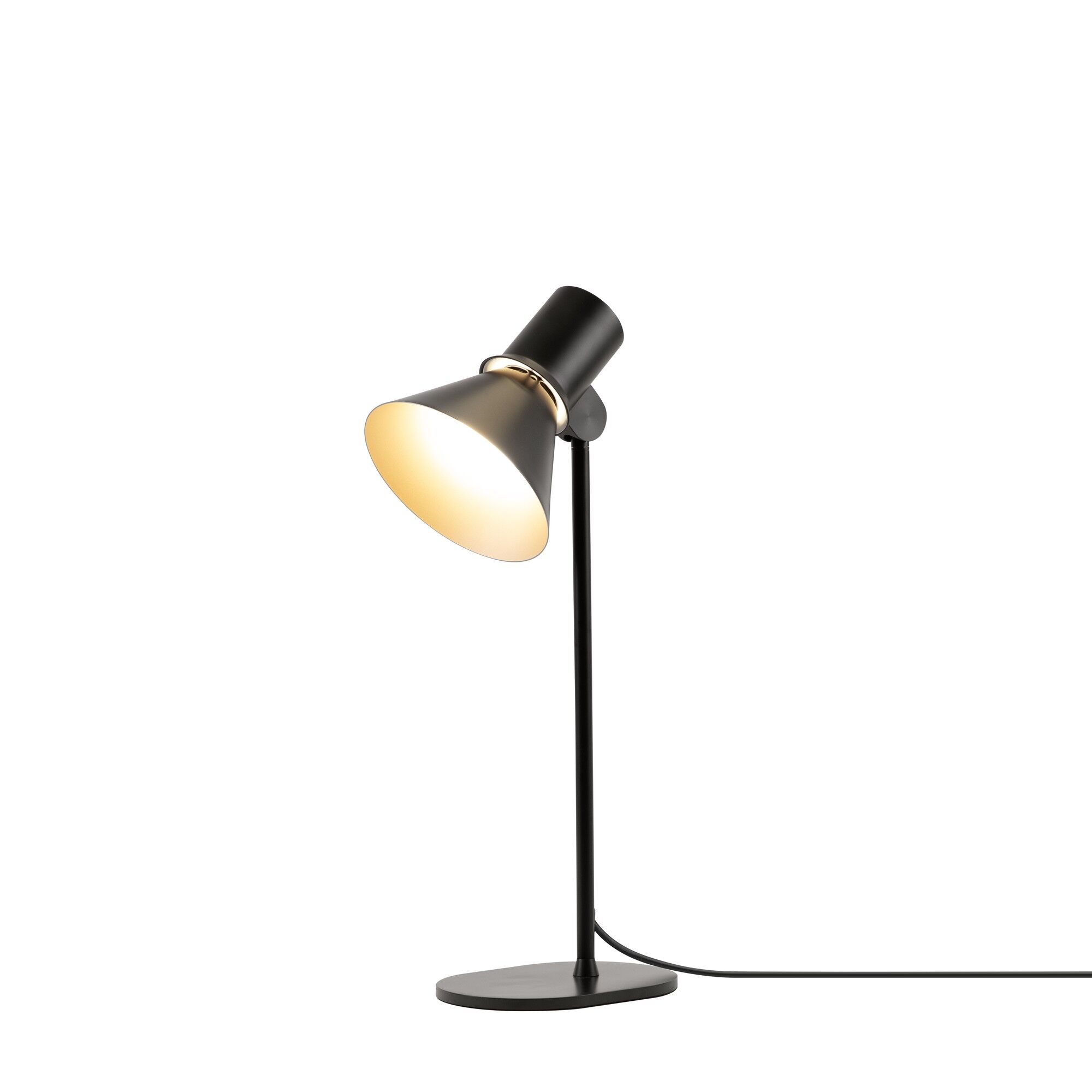 Type 80 T1 Bordlampe Matt Sort