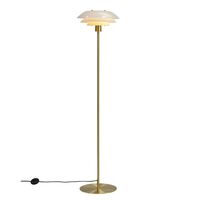 DL31 Floor Lamp Opal/Brass