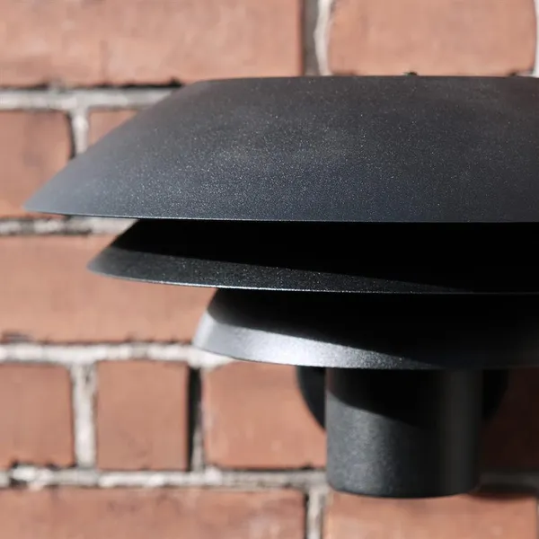 DL20 Outdoor Wall Lamp Black