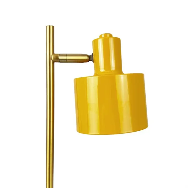 Ocean Mini bærbar bordlampe LED, karry/turkis/messing