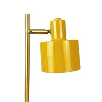 Ocean Mini bærbar bordlampe LED, karry/turkis/messing