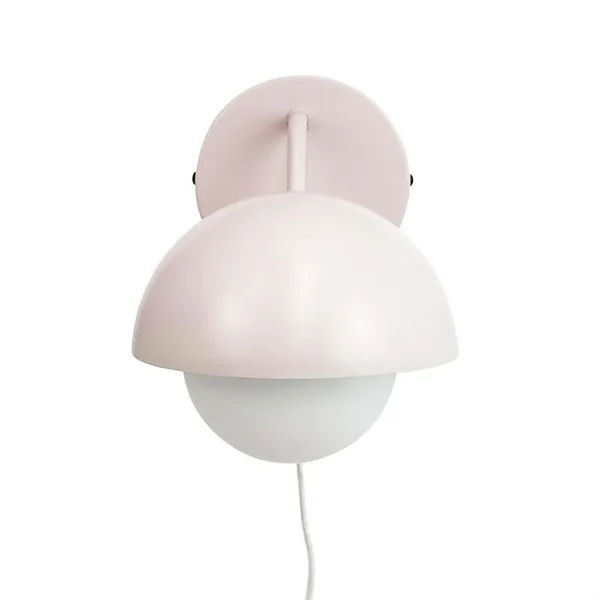 Rose Wall Lamp Mat Beige