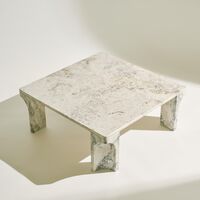 Doric Coffee Table 80x80 cm Stormy Gray