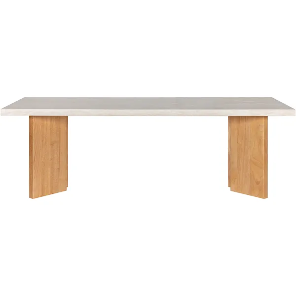 Eden Coffee Table Oak/Travertine