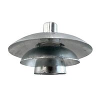 Morph D24 Outdoor Wall Lamp Galvanised Metal