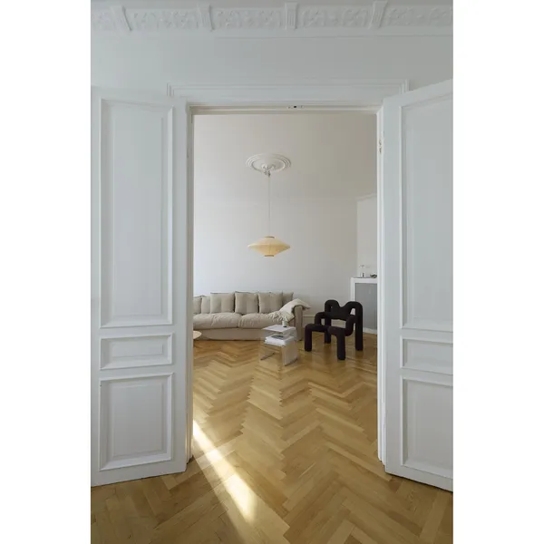 Mori Diamond Pendant Ø65 Oak/Off-white