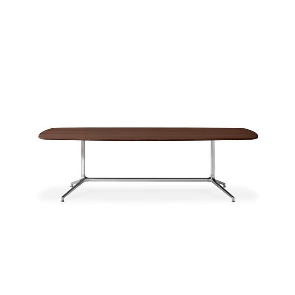 Vipp 437 Swivel Table Medium Dark Oak