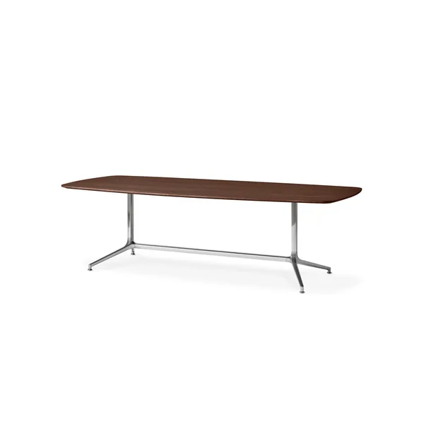 Vipp 437 Swivel Table Medium Dark Oak
