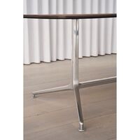 Vipp 437 Swivel Table Medium Dark Oak