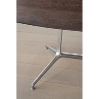 Vipp 436 Swivel Table Small Dark Oak