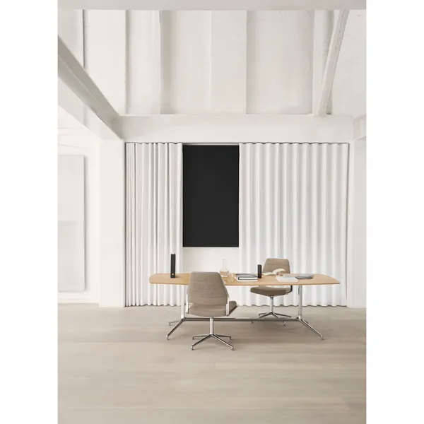 Vipp 436 Swivel Table Small Light Oak