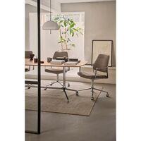 Vipp 436 Swivel Table Small Light Oak