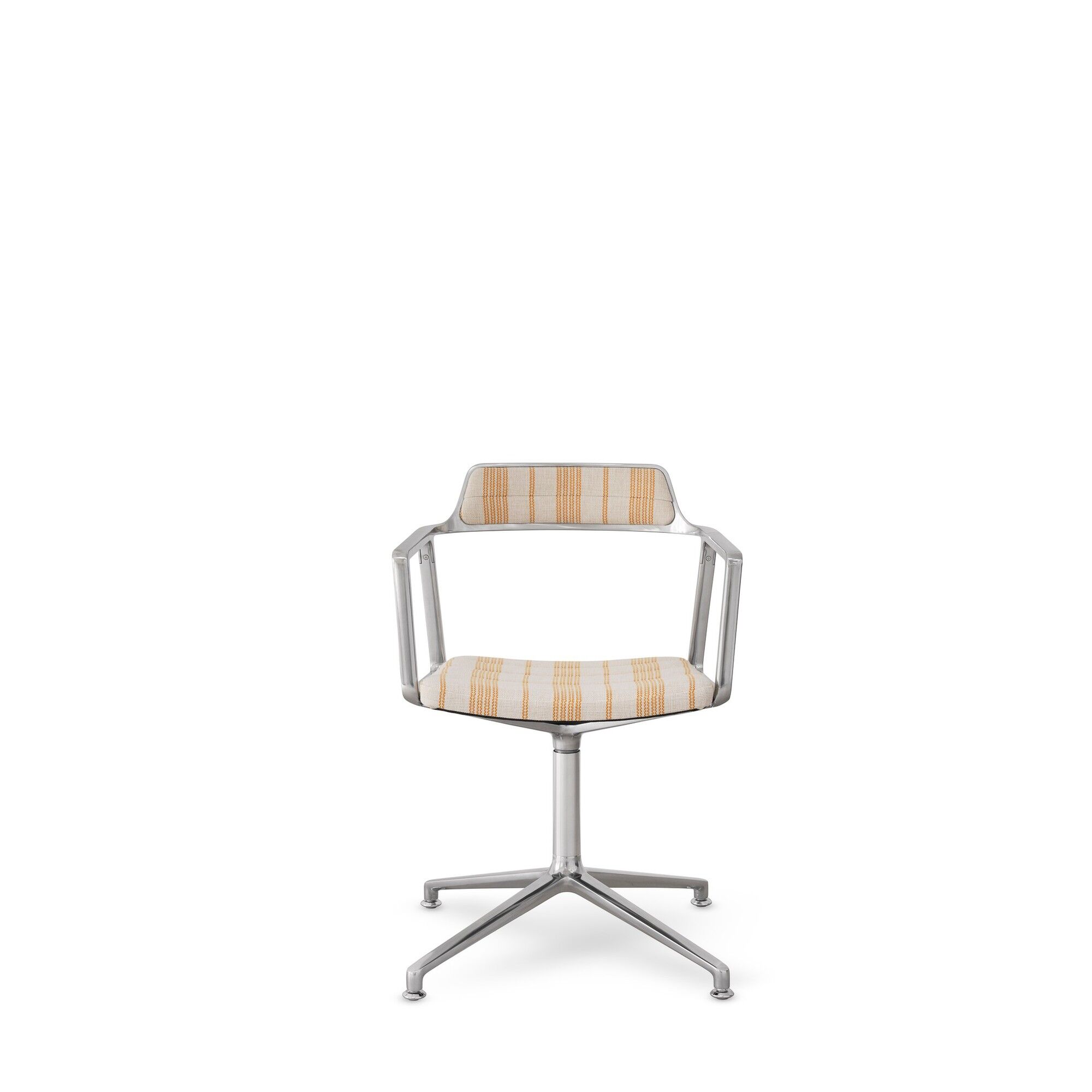452 Mesura Edition Swivel Stol Med Glidesko Poleret/Stribet
