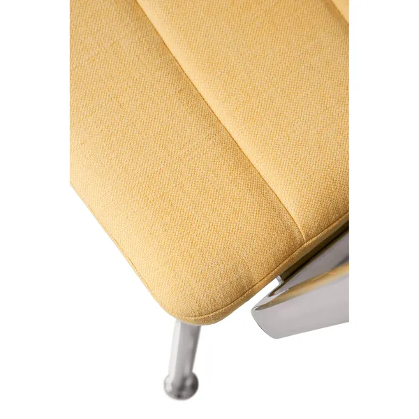 453 Mesura Edition Swivel Chair With Gliders Polished/Yellow