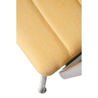 452 Mesura Edition Swivel Chair With Gliders Polished/Yellow