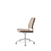 Vipp 454+ Svingstol med hjul Polert/ Tide