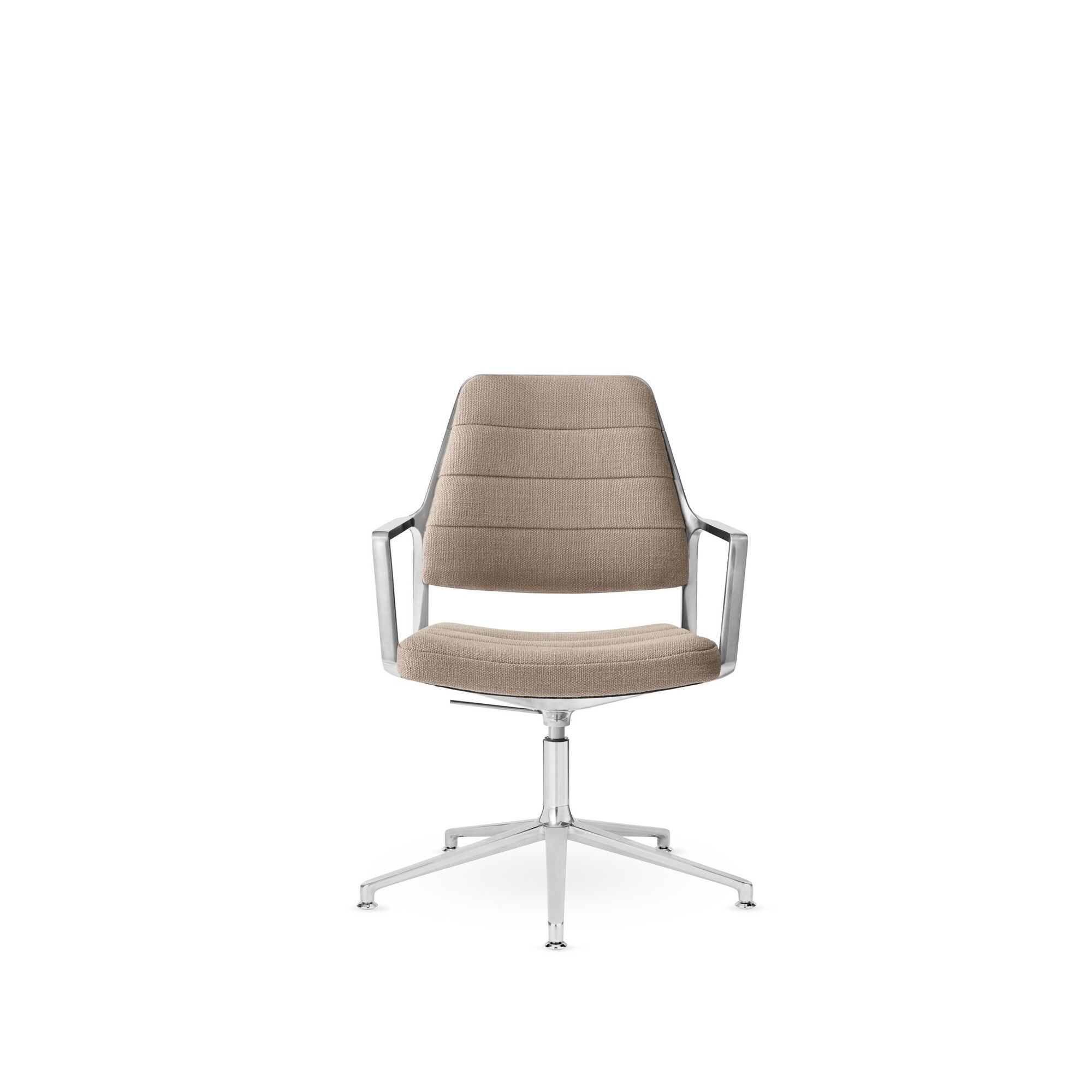 Vipp 455+ Svingstol med glidere Polert/Tide