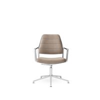 Vipp 455+ Sedia Girevole con Scivoli Lucidata/Tide