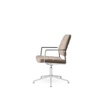 Vipp 455+ Sedia Girevole con Scivoli Lucidata/Tide