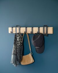 Fluke Coat Rack Large Natural Oak