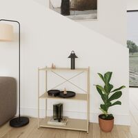 Arturo 3-Tier Shelving Unit Beige