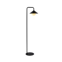 Nova Outdoor Floor Lamp w. Remote Black