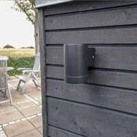Stege Outdoor Wall Lamp Black