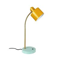 Ocean Flex Tafellamp Curry/Turquoise/Messing
