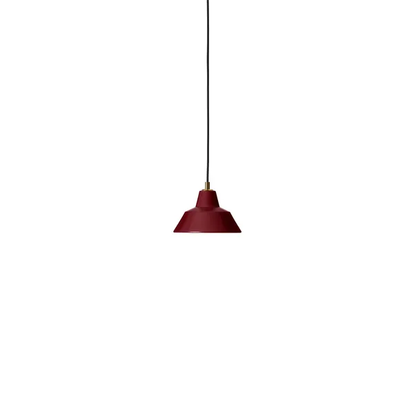 Workshop W1 Pendant Wine Red